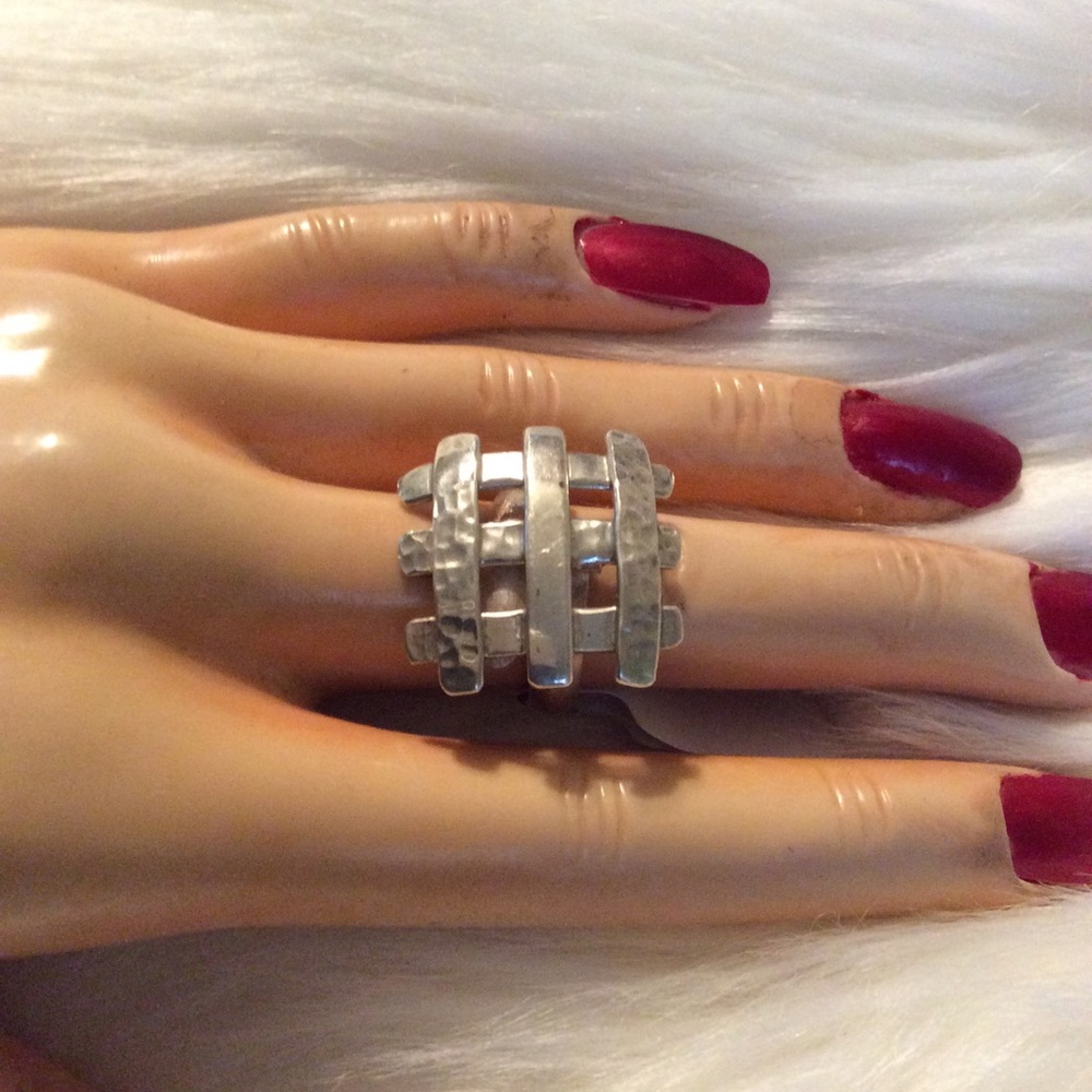 Real 💕silver ring adjustable